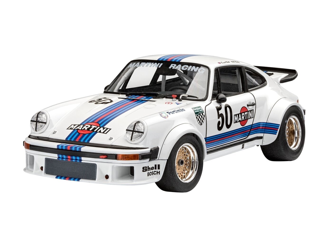 Revell - Porsche 934 RSR "Martini" surenkamas modelis, 1/24, 67685 kaina ir informacija | Konstruktoriai ir kaladėlės | pigu.lt