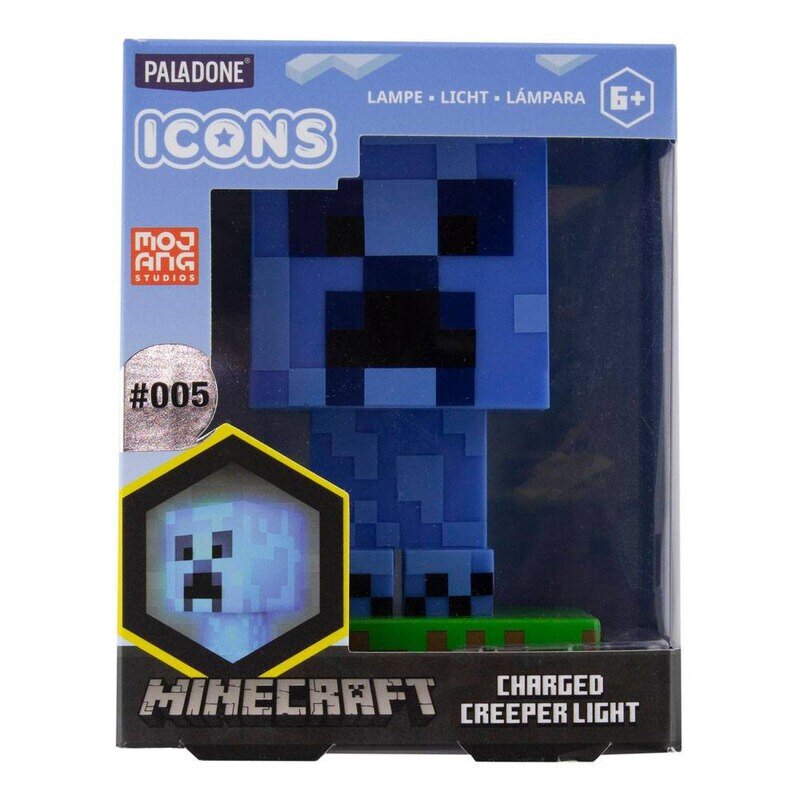 Paladone Minecraft Charged Creeper Icon kaina ir informacija | Žaidėjų atributika | pigu.lt