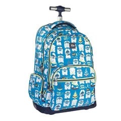 Рюкзак на колесах THE YETI 625601YTB MILAN цена и информация | Школьные рюкзаки, спортивные сумки | pigu.lt