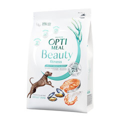 OPTIMEAL™ Beauty fitness begrūdis maistas šunims su jūrinio maisto formule, 4 kg kaina ir informacija | Sausas maistas šunims | pigu.lt