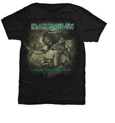 Marškinėliai trumpomis rankovėmis Iron Maiden From Fear to Eternity Distressed kaina ir informacija | Vyriški marškinėliai | pigu.lt