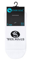 Носки унисекс с подошвой ABS для футбола Stark Soul 2181, белые цена и информация | Мужские носки | pigu.lt