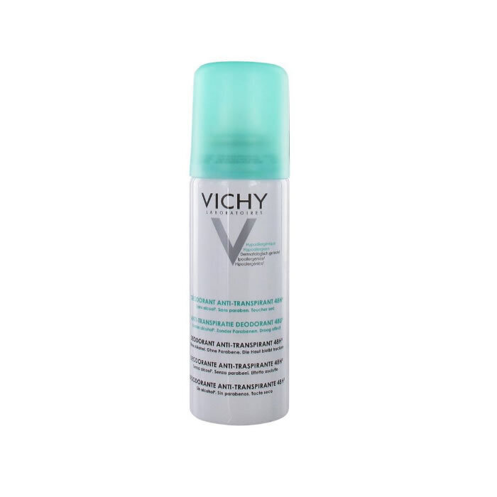 Purškiamas dezodorantas antiperspirantas Vichy 24H 125 ml kaina ir informacija | Dezodorantai | pigu.lt