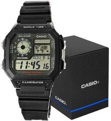 Vyriškas laikrodis Casio AE-1200WH-1AVEF VVA2783 kaina ir informacija | Vyriški laikrodžiai | pigu.lt