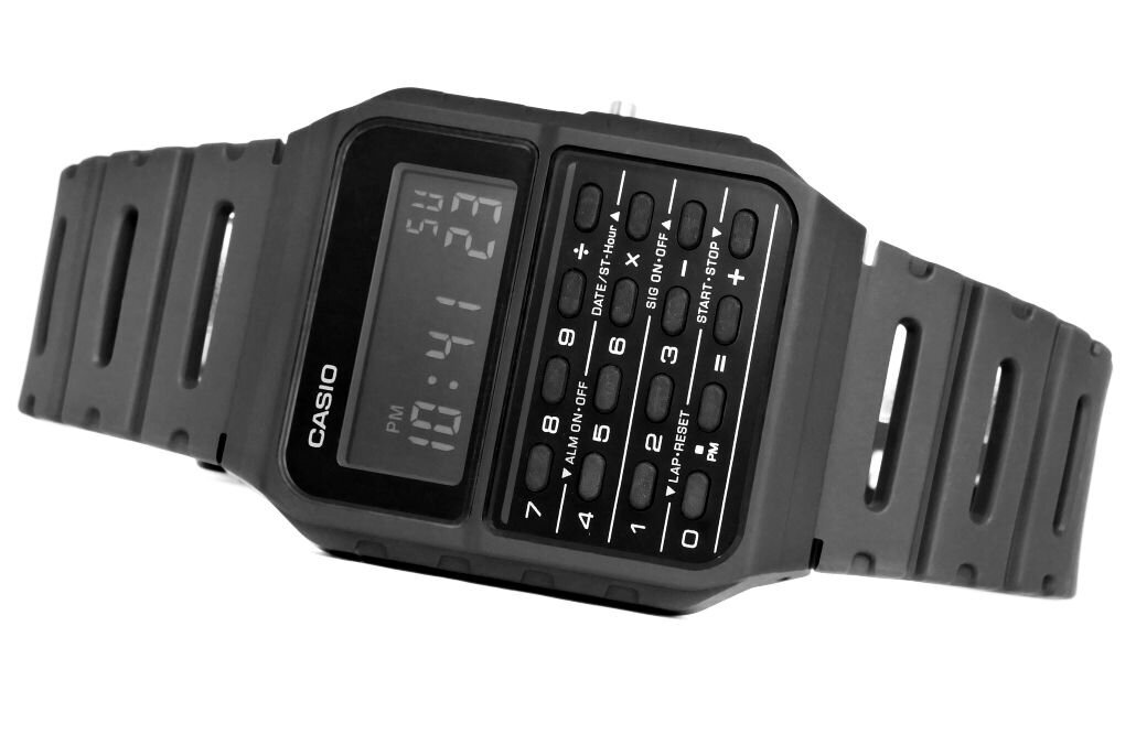 Laikrodis Casio CA-53WF-1BEF Unisex kaina ir informacija | Vyriški laikrodžiai | pigu.lt