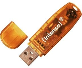 Флэш-накопитель USB Intenso Rainbow, 64 Гб цена и информация | USB накопители | pigu.lt