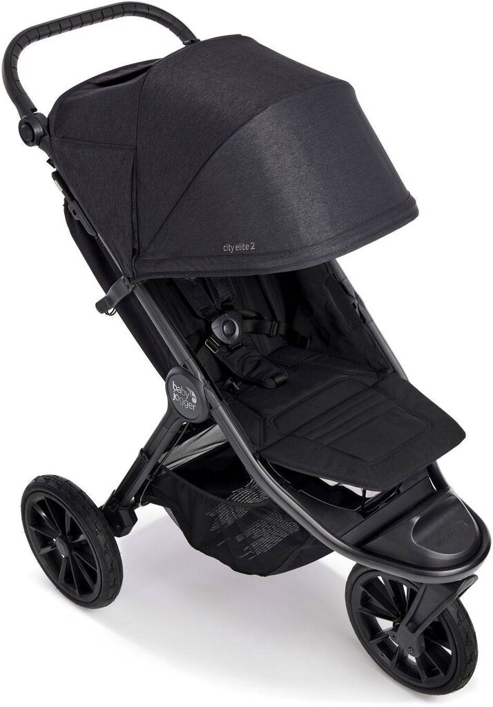 Sportinis vežimėlis Baby Jogger City Elite 2, black цена и информация | Vežimėliai | pigu.lt