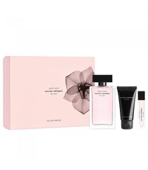 Rinkinys Narciso Rodriguez Musc Noir moterims: EDP, 100 ml + kūno losjonas, 50 ml + EDP, 10 ml kaina ir informacija | Kvepalai moterims | pigu.lt