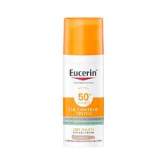 Крем для склонной к жирности коже лица от солнца Eucerin Sun Oil Control SPF50+ 50 мл цена и информация | Кремы от загара | pigu.lt