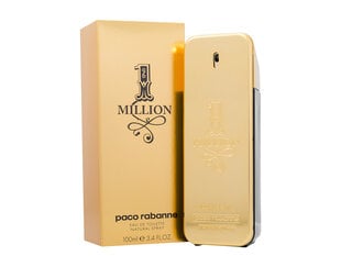 Мужская парфюмерия 1 Million Edt Paco Rabanne EDT: Емкость - 100 ml цена и информация | Мужские духи | pigu.lt