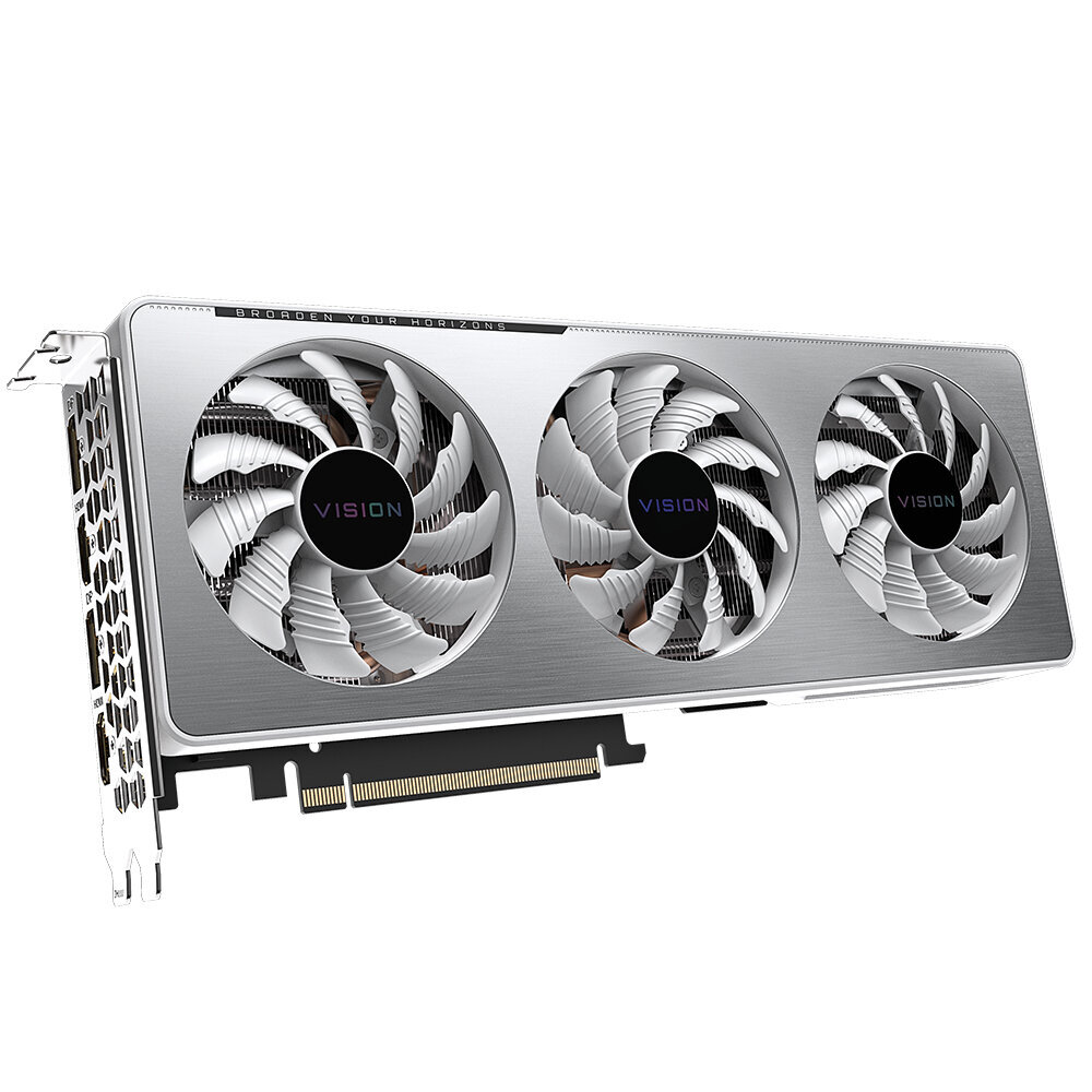 Vaizdo plokštė Gigabyte GeForce RTX 3060 Ti VISION OC 8G NVIDIA 8 GB GDDR6 kaina ir informacija | Vaizdo plokštės (GPU) | pigu.lt