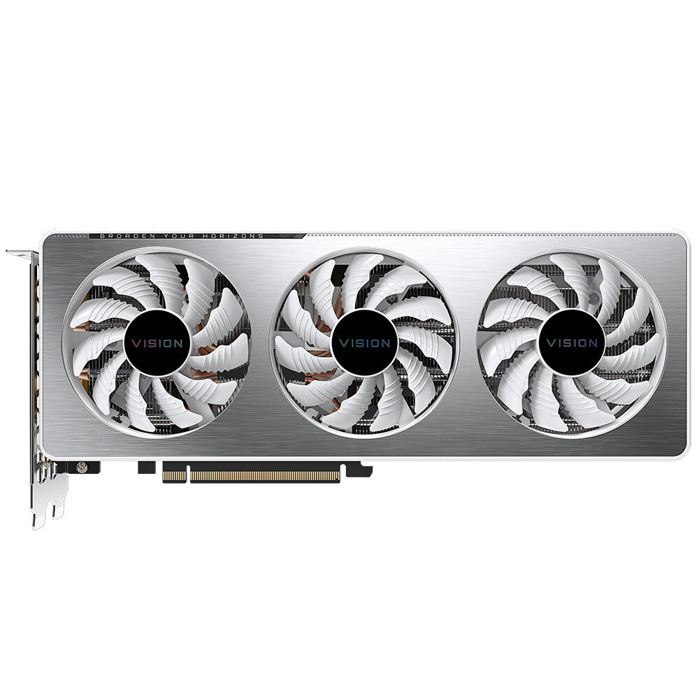 Vaizdo plokštė Gigabyte GeForce RTX 3060 Ti VISION OC 8G NVIDIA 8 GB GDDR6 kaina ir informacija | Vaizdo plokštės (GPU) | pigu.lt