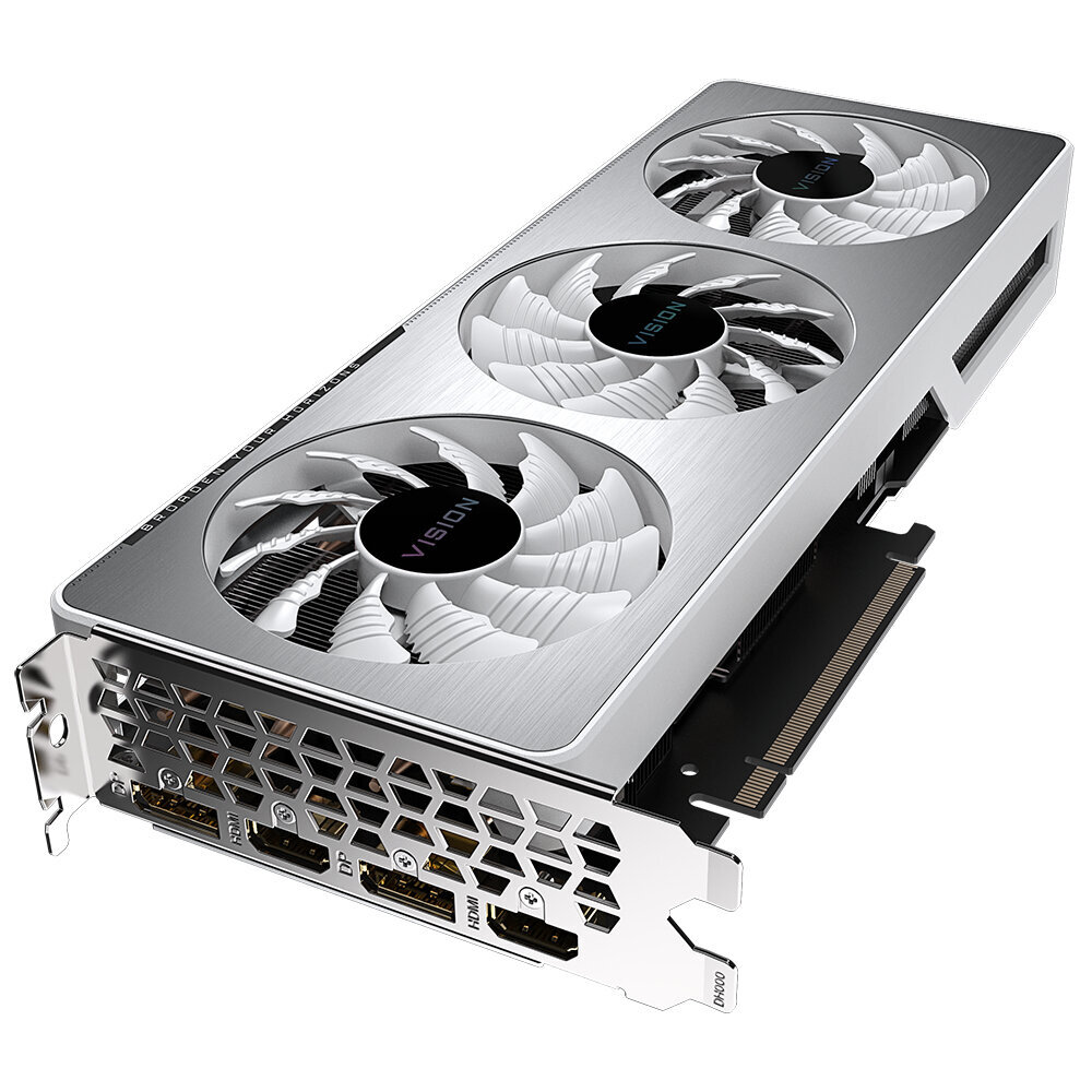 Vaizdo plokštė Gigabyte GeForce RTX 3060 Ti VISION OC 8G NVIDIA 8 GB GDDR6 kaina ir informacija | Vaizdo plokštės (GPU) | pigu.lt