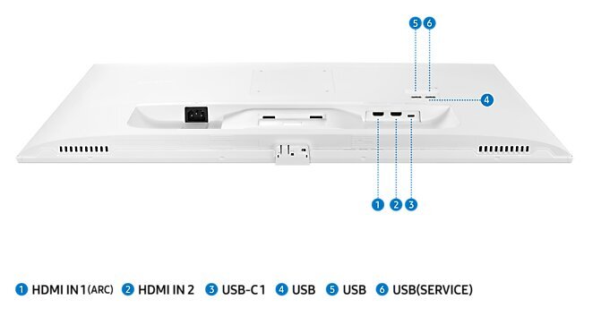 Samsung LS32BM701UUXEN kaina ir informacija | Monitoriai | pigu.lt