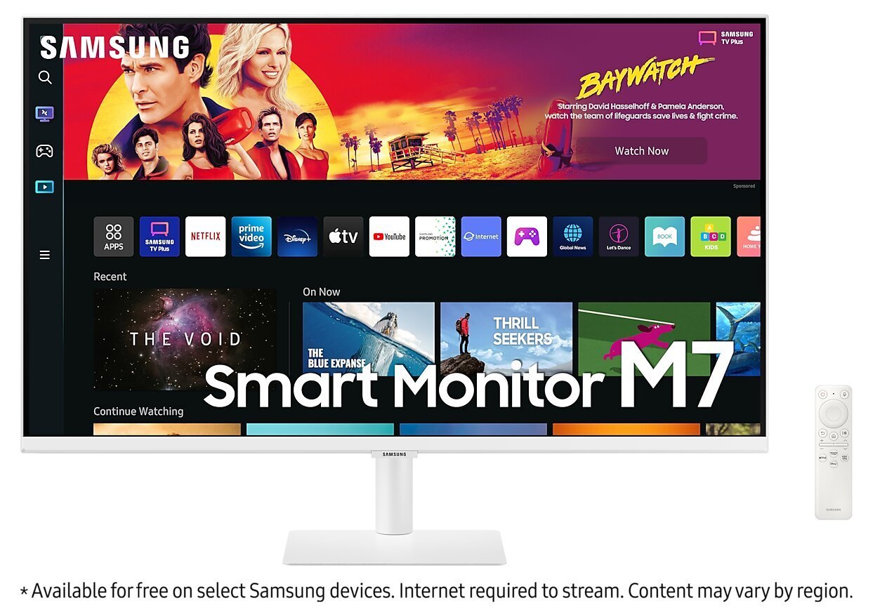 Samsung LS32BM701UUXEN цена и информация | Monitoriai | pigu.lt