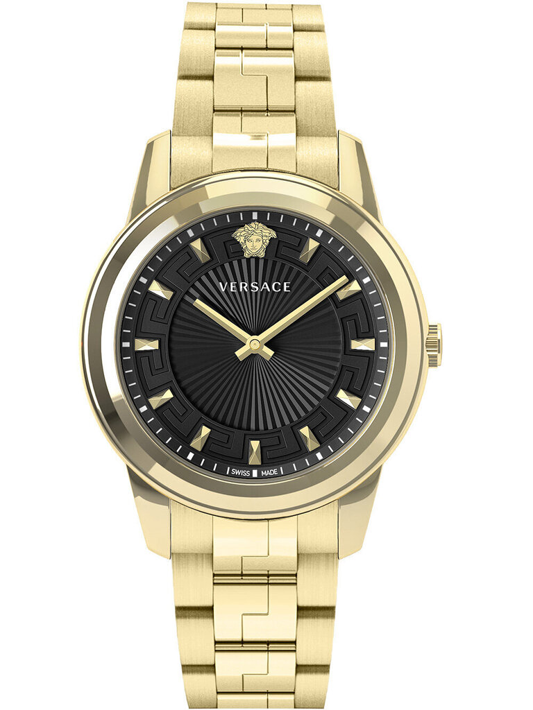 Laikrodis moterims Versace, auksinis kaina ir informacija | Moteriški laikrodžiai | pigu.lt