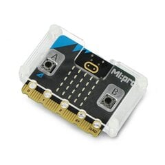 Dėklas skirtas BBC micro:bit V1 ir V2 - skaidrus - Kitronik 56102 kaina ir informacija | Atviro kodo elektronika | pigu.lt