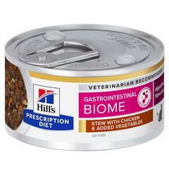 Корм для кошек с курицей и овощами Рагу Hill's Prescription Diet Gastrointestinal Biome, 82 г цена и информация | Консервы для кошек | pigu.lt