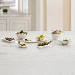 Блюдце Quid Select, керамика, белое, 12 шт. цена и информация | Посуда, тарелки, обеденные сервизы | pigu.lt