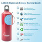 Vandens butelis Laken Futura, pilkas kaina ir informacija | Gertuvės | pigu.lt