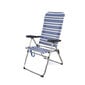Sulankstoma Kėdė Color Baby Mykonos Paplūdimys Aliuminis Dryžuotas (61 X 69 X 108 cm) kaina ir informacija | Gultai | pigu.lt