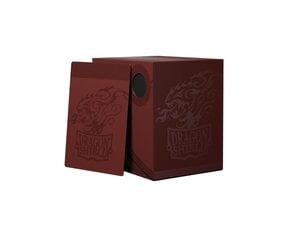 MTG Commander kaladės dėžutė Dragon Shield Double Shell - Blood Red/Black kaina ir informacija | Stalo žaidimai, galvosūkiai | pigu.lt