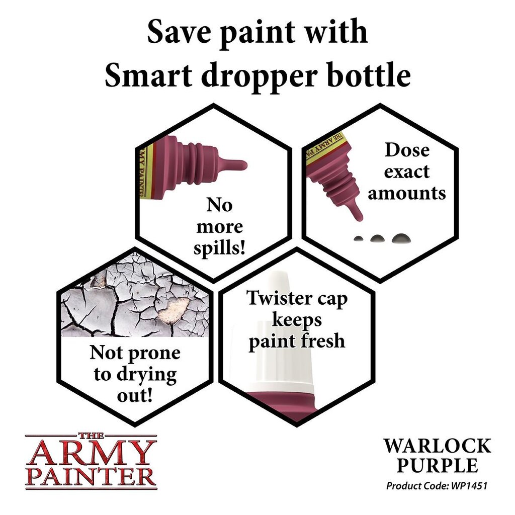 Dažai Warpaints Warlock Purple цена и информация | Piešimo, tapybos, lipdymo reikmenys | pigu.lt