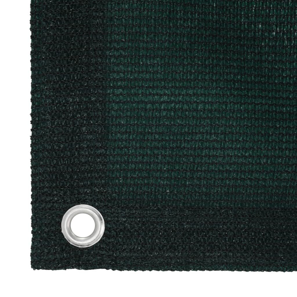 Palapinės kilimėlis vidaXL, 400x800cm, tamsiai žalios spalvos kaina ir informacija | Palapinės | pigu.lt