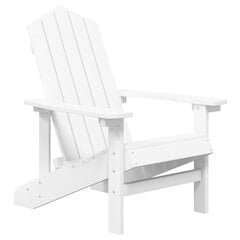 Sodo Adirondack kėdė, balta цена и информация | Садовые стулья, кресла, пуфы | pigu.lt