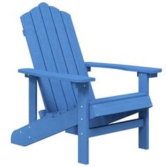 Sodo Adirondack kėdė, mėlyna цена и информация | Садовые стулья, кресла, пуфы | pigu.lt