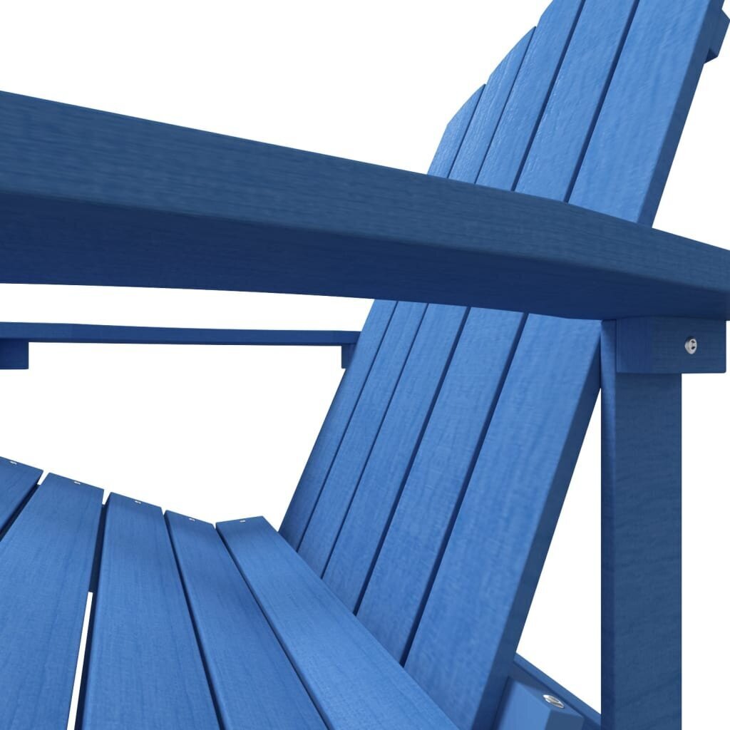 Sodo Adirondack kėdė, mėlyna kaina ir informacija | Lauko kėdės, foteliai, pufai | pigu.lt