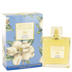 Kvapusis vanduo Manuel Canovas L ile Bleue EDP moterims, 100ml цена и информация | Женские духи | pigu.lt