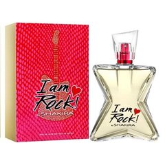 Tualetinis vanduo Shakira i am rock EDT moterims, 50 ml kaina ir informacija | Kvepalai moterims | pigu.lt