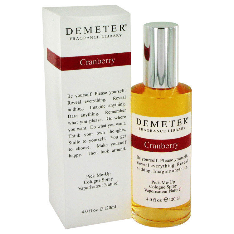 Odekolonas Demeter cranberry EDC moterims, 120 ml kaina ir informacija | Kvepalai moterims | pigu.lt