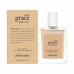 Tualetinis vanduo Philosophy pure grace nude rose EDT moterims, 60 ml kaina ir informacija | Kvepalai moterims | pigu.lt