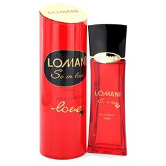 Kvapusis vanduo Lomani so in love EDP moterims, 100 ml kaina ir informacija | Kvepalai moterims | pigu.lt