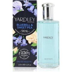 Tualetinis vanduo Yardley london yardley bluebell sweet pea EDT moterims, 125 ml kaina ir informacija | Kvepalai moterims | pigu.lt