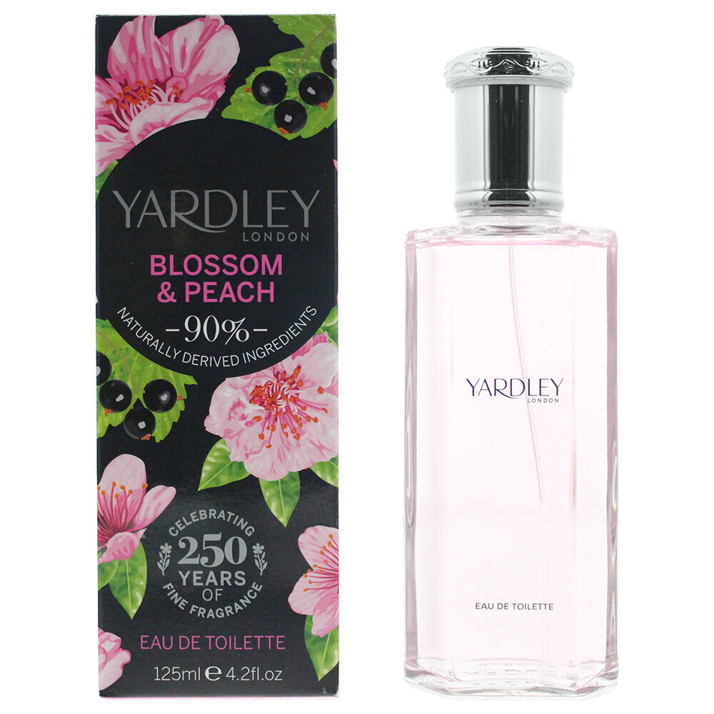 Tualetinis vanduo Yardley london yardley blossom persikų EDT moterims, 125 ml kaina ir informacija | Kvepalai moterims | pigu.lt