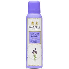 Parfumuotas kūno purškiklis Yardley Bodyspray English Lavender, 150ml kaina ir informacija | Parfumuota kosmetika moterims | pigu.lt