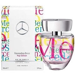 Kvapusis vanduo Mercedes-Benz pop edition EDP moterims, 90 ml kaina ir informacija | Kvepalai moterims | pigu.lt