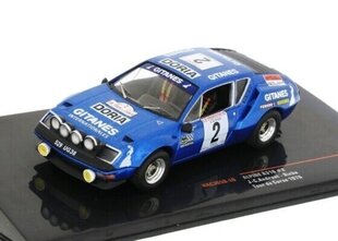 Alpine A310 #2 Rallye Tour de Corse 1976 J-C.Andruet/Biche 1:43 IXO RAC365B цена и информация | Игрушки для мальчиков | pigu.lt