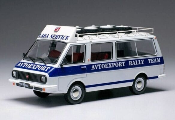 Automobilio modelis RAF 2203 Latvia Rally Service Assistance 1984 1:43 IXO RAC372X цена и информация | Žaislai berniukams | pigu.lt