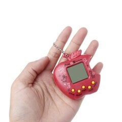 Elektroninis obuolio formos gyvūnėlis Tamagotchi, rožinės spalvos цена и информация | Развивающие игрушки | pigu.lt