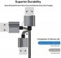 USB Laidas su Micro USB, Lightning, Type-C antgaliais kaina ir informacija | Laidai telefonams | pigu.lt