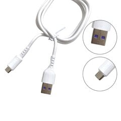 USB кабель с разъемом micro USB цена и информация | Кабели для телефонов | pigu.lt