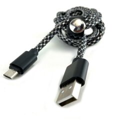 USB кабель с разъемом micro USB цена и информация | Кабели для телефонов | pigu.lt