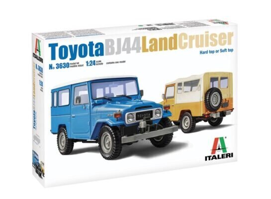 Toyota BJ44 Land Cruiser 1:24 ITALERI 3630 3630 цена и информация | Žaislai berniukams | pigu.lt