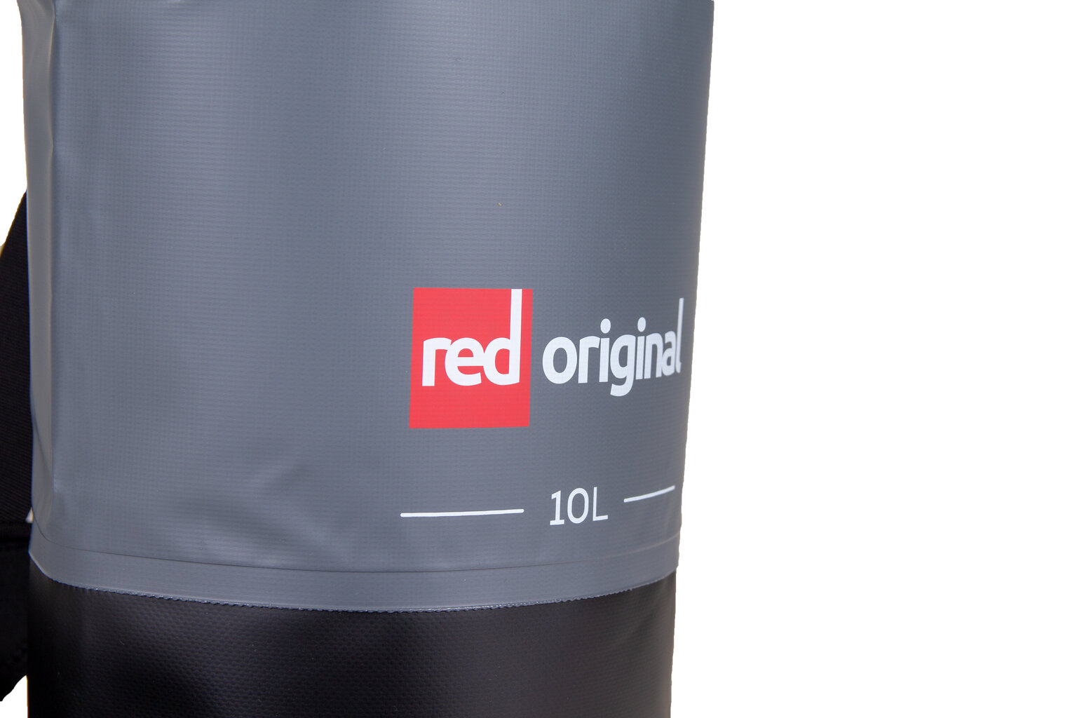 Vandeniui atsparus krepšys Red Original (10L) pilkas kaina ir informacija | Vandeniui atsparūs maišai, apsiaustai nuo lietaus | pigu.lt