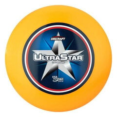 Skraidanti lėkštė Frisbee Discraft UltraStar, oranžinė цена и информация | Уличные игры | pigu.lt