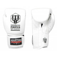 Bokso pirštinės Masters RPU-MFE 0125523-1201, juodos, baltos kaina ir informacija | Kovos menai | pigu.lt
